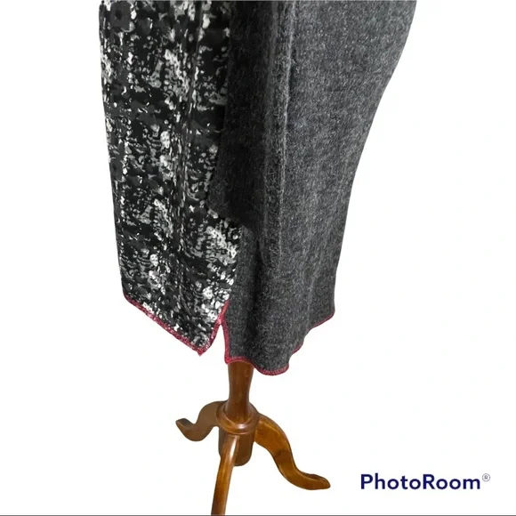 High Secret Dress Long Sleeve Multi-pattern Sz L - Picture 7 of 11